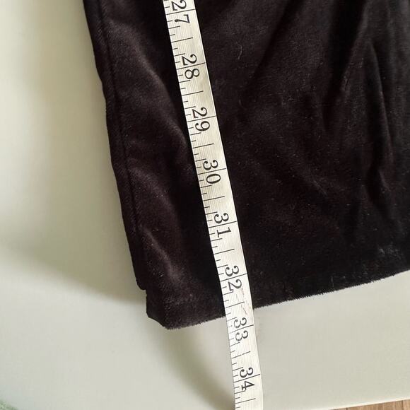 7 for All Man Kind Velvet Textured Flare Pants Size 26 - Picture 10 of 12